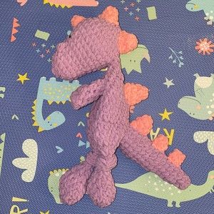 Crochet Dino Lovey